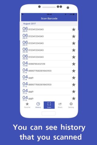 Сканер штрих-кода для Android — скриншот 2