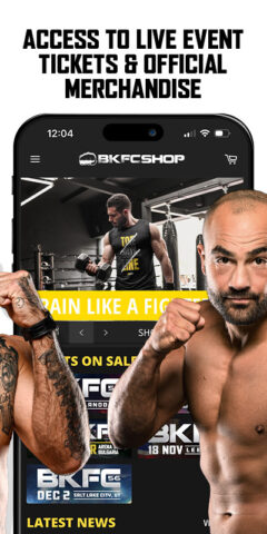 Bare Knuckle BKFC для Android — скриншот 2