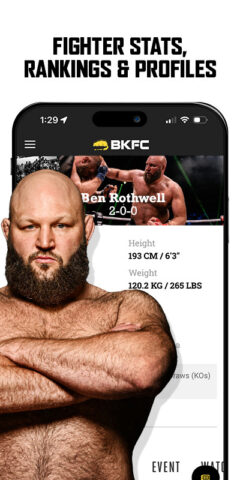 Bare Knuckle BKFC для Android — скриншот 4