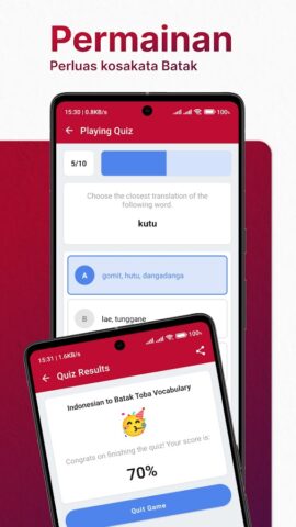 Kamus Batak Indonesia Lengkap для Android — скриншот 4
