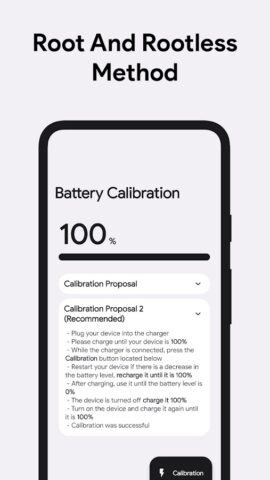 Battery Calibration Pro 2025 для Android — скриншот 2