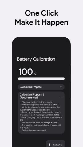 Battery Calibration Pro 2025 для Android — скриншот 3