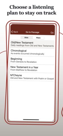 Bible Audio для iOS — скриншот 4