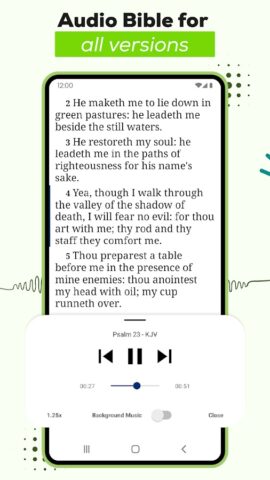 Библия офлайн с аудио для Android — скриншот 4