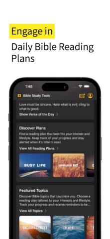 Bible Study Tools для iOS — скриншот 2