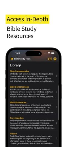 Bible Study Tools для iOS — скриншот 4