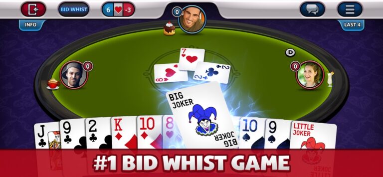 Bid Whist Plus для iOS — скриншот 1