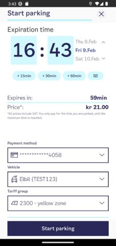 Bil i Oslo для Android — скриншот 5