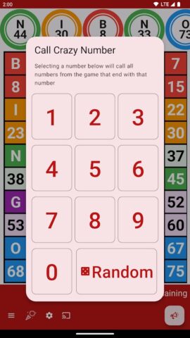 Bingo Caller для Android — скриншот 5