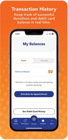 BioLife Plasma Services для Android — скриншот 3