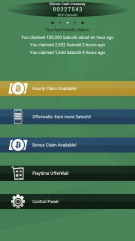 Bitcoin Cash Giveaway для Android — скриншот 2