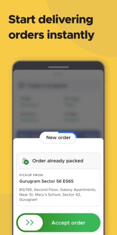Blinkit Delivery Partner для Android — скриншот 3