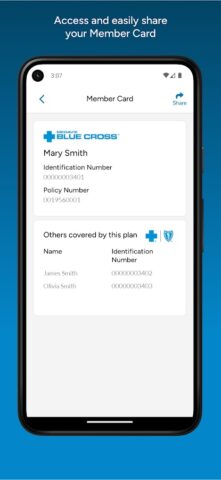 Blue Cross Mobile для Android — скриншот 2