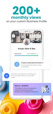 Booksy Biz: For Businesses для iOS — скриншот 5