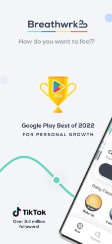 Breathwrk: Breathing Exercises — скриншот 1