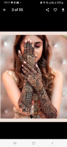 Bridal Mehndi Design для Android — скриншот 3