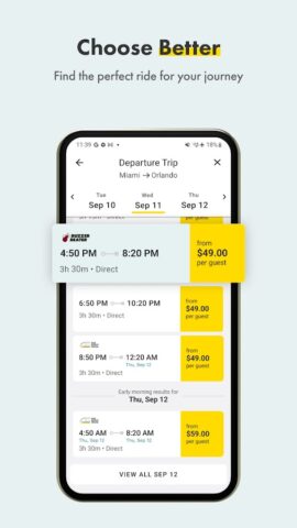 Brightline для Android — скриншот 2
