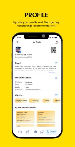 Buddy4Study — Scholarship App для Android — скриншот 1