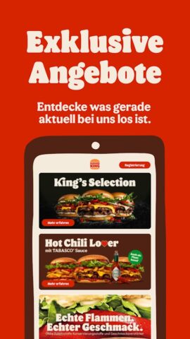 Burger King Deutschland для Android — скриншот 2