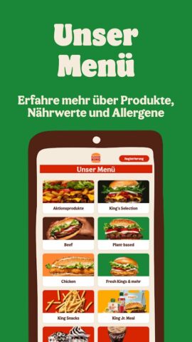 Burger King Deutschland для Android — скриншот 3