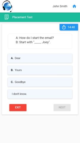 BurlingtonEnglish для Android — скриншот 3