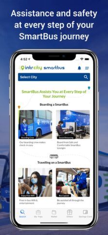 Bus Booking- IntrCity SmartBus для iOS — скриншот 3