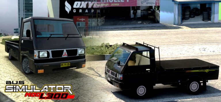 Bus Simulator Mod L300 для Android — скриншот 1