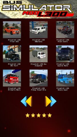 Bus Simulator Mod L300 для Android — скриншот 5