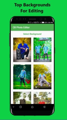 CB Background Photo Editor для Android — скриншот 1