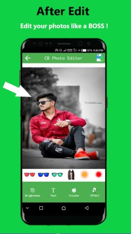 CB Background Photo Editor для Android — скриншот 3