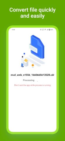 CDR File Viewer and Converter для Android — скриншот 3