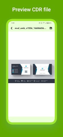 CDR File Viewer and Converter для Android — скриншот 4