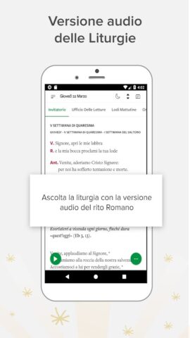 CEI — LITURGIA DELLE ORE для Android — скриншот 3