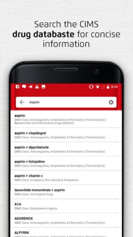 CIMS — Drug, Disease, News для Android — скриншот 3