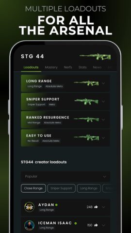 CODMunity — Warzone Loadout для Android — скриншот 4