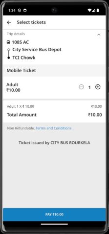 CRUT AMA BUS для Android — скриншот 4
