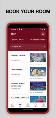 Caesars Rewards Resort Offers для Android — скриншот 3