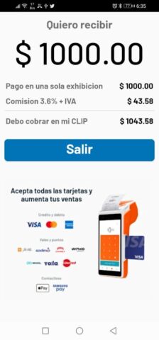 Calculadora Clip для Android — скриншот 5