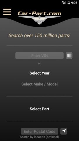 Car-Part.com Used Auto Parts для Android — скриншот 1