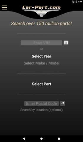Car-Part.com Used Auto Parts для Android — скриншот 4