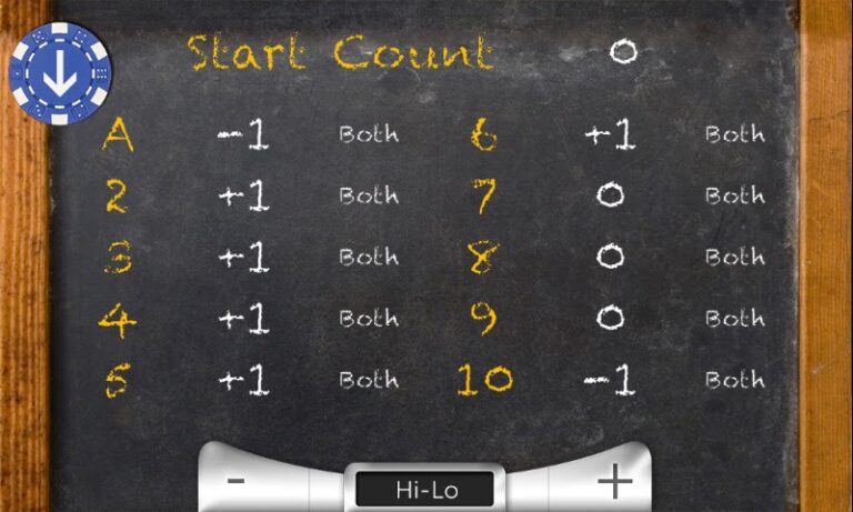 Card Counter Lite для Android — скриншот 2