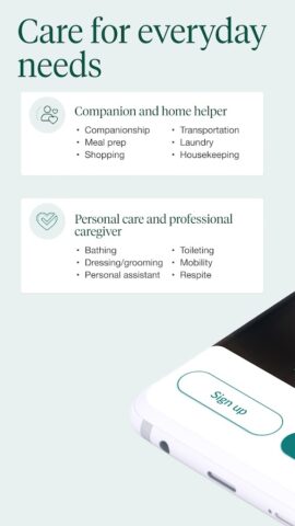 CareLinx: In-Home Care для Android — скриншот 3