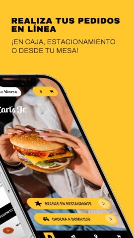 Carl’s Jr. México для Android — скриншот 2