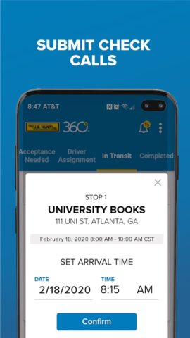 Carrier 360 by J.B. Hunt для Android — скриншот 4