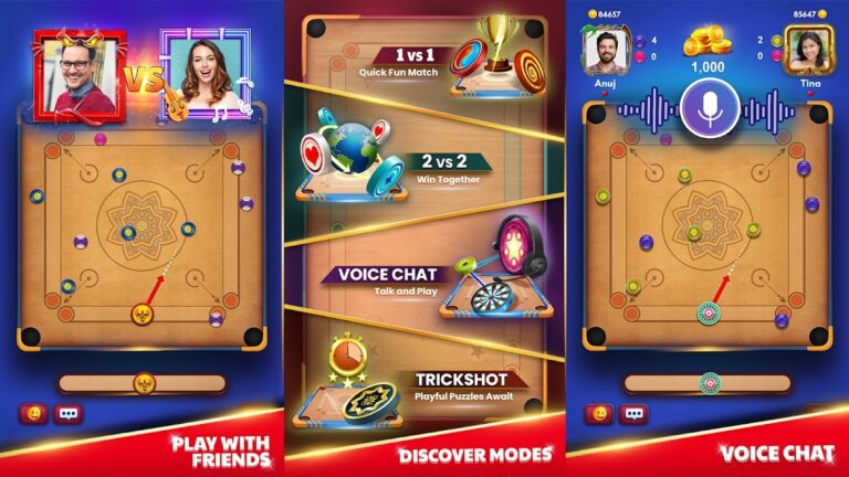 Carrom King™ для Android — скриншот 2