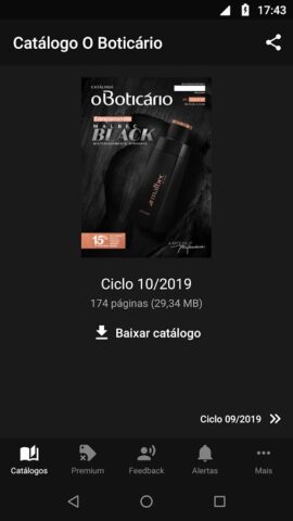 Catálogo O Boticário — Revista для Android — скриншот 1