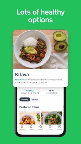 Caviar — Order Food Delivery для Android — скриншот 4