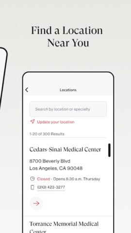 Cedars-Sinai для Android — скриншот 3