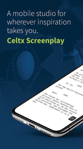 Celtx Screenplay для Android — скриншот 1