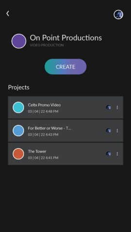 Celtx Screenplay для Android — скриншот 3